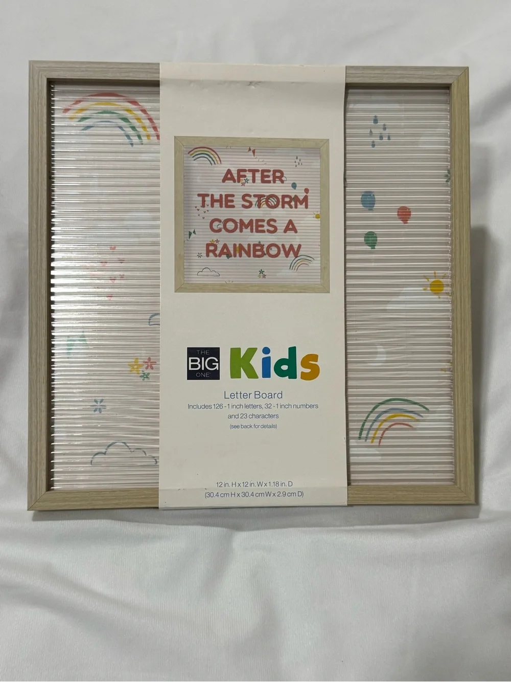 🆕 Kohl’s Big Kids- Rainbow letter board